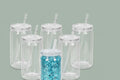 16 Oz Plastic Snowglobe Tumbler