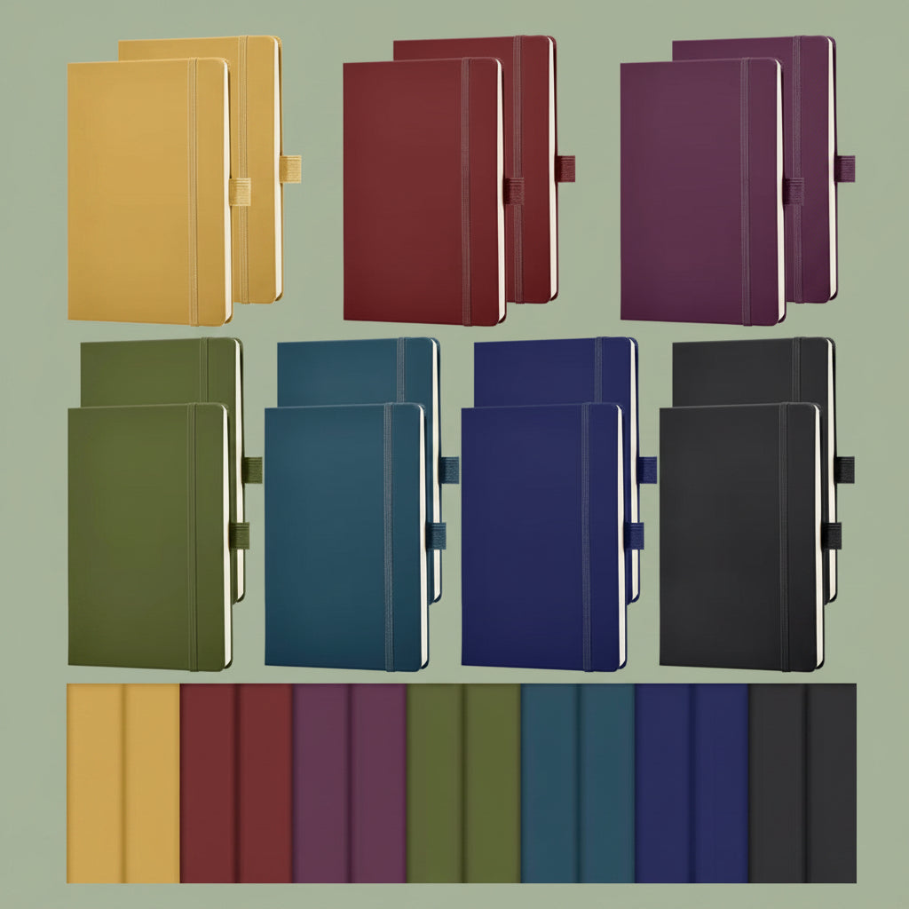 Hard cover customizable journal