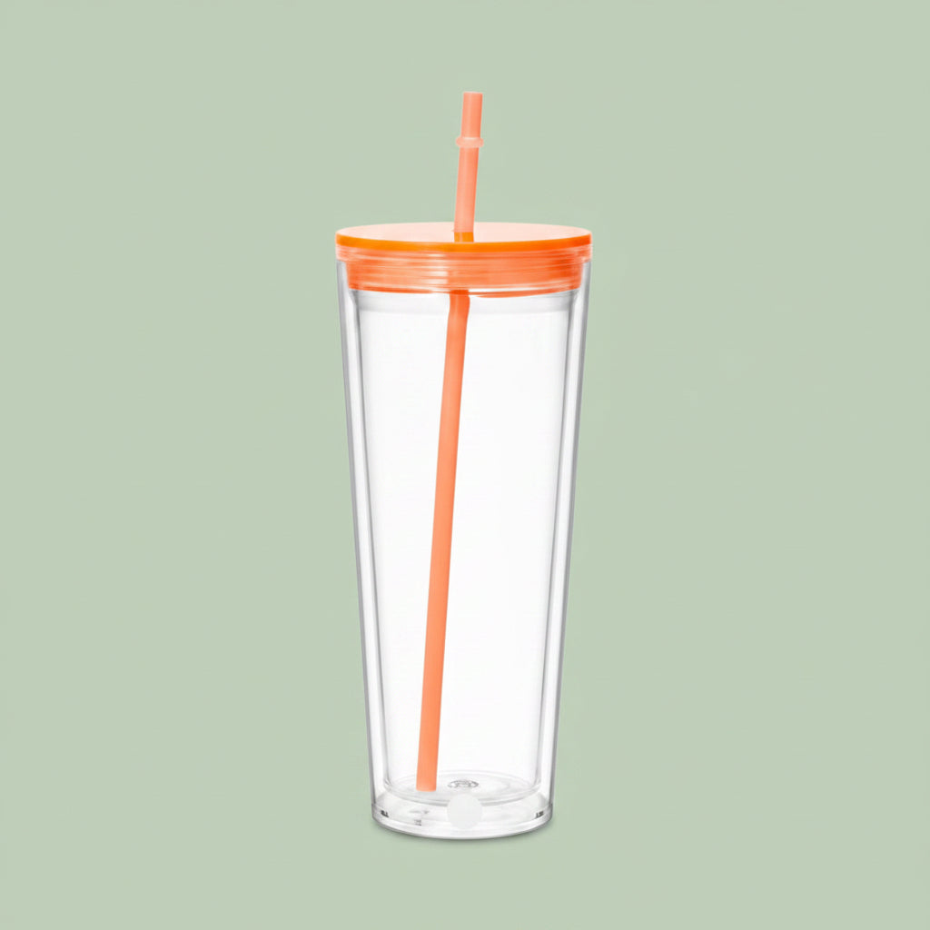 24oz snow-globe tumbler